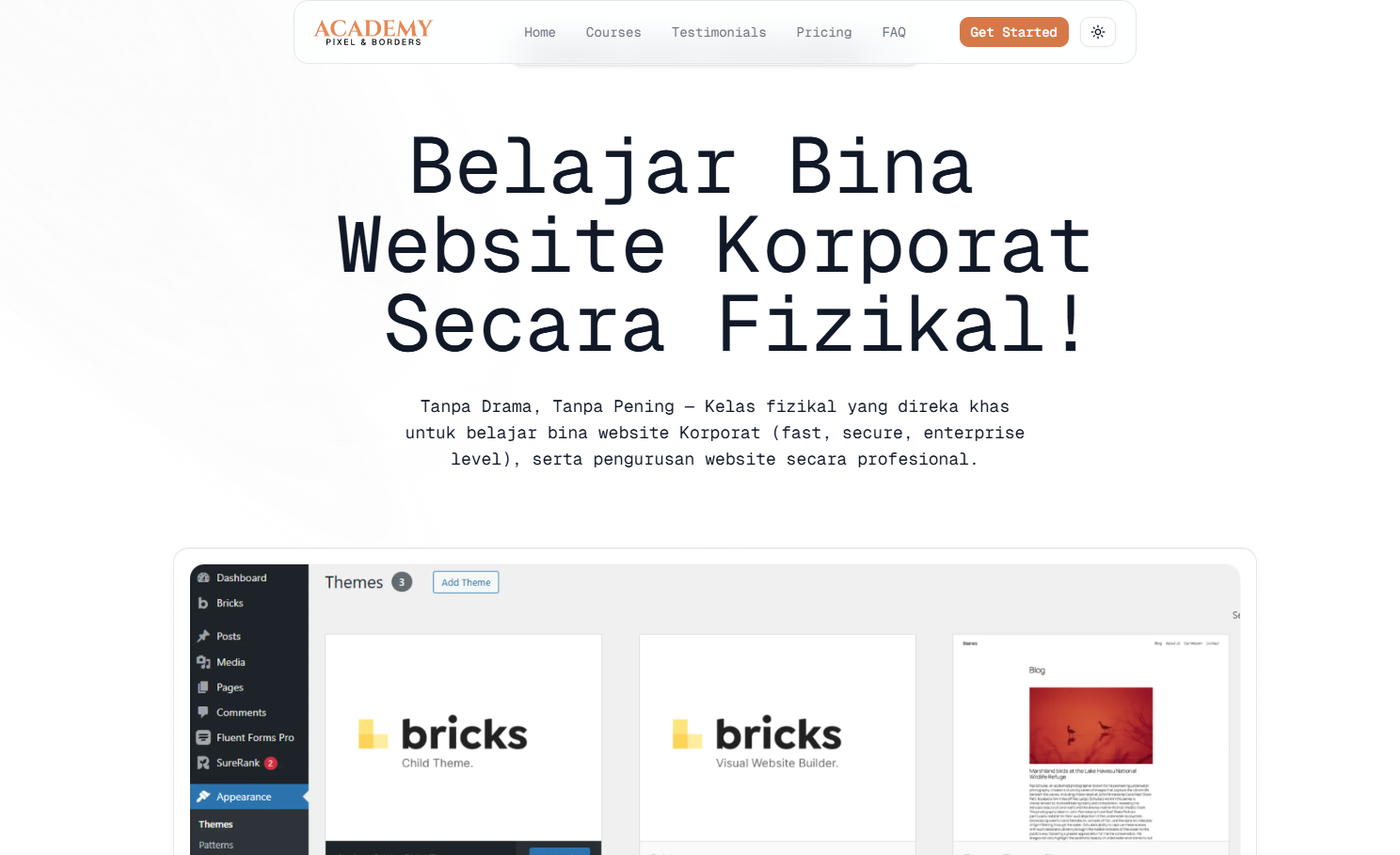 pbacademy interface